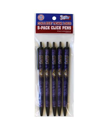 NCAA Louisiana State Fightin Tigers Disposable Click Pens