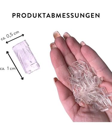 Hair2heart Keratin Replacement Bondings for Extensions | 100 Transparent Nuggets | Durable & Invisible Connections - Buy Online on SooperMarket.com