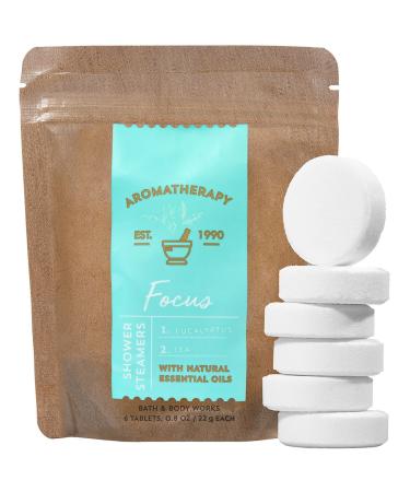 Bath and Body Works Aromatherapy Eucalyptus + Tea Shower Steamer 6 Tablets