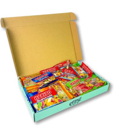 Haribo Mini Bag Sweet Hamper - 40 Mini Bags of Tangfastics, Starmix, Strawbs & Supermix - Kids Party Bag Sweets - The Sweet Treat Gifting Co - Buy Online on SooperMarket.com