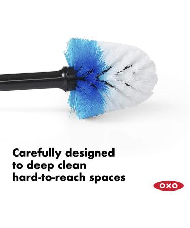 OXO Good Grips Toilet Brush Replacement Head - White/Blue - Buy Online on SooperMarket.com