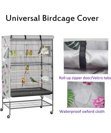 Universal Birdcage Cover for Privacy & Comfort - Breathable, Washable, Blackout - Fantasy Color - M(30x21x40in) - Buy Online on SooperMarket.com