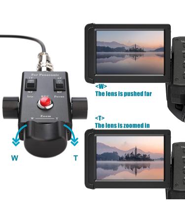 KOERTACOO Camcorder Zoom Controller Remote Control + Cable for Panasonic Cameras - Buy Online on SooperMarket.com