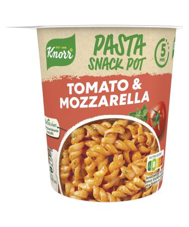 Knorr pasta snack tomato-mozzarella sauce delicious instant pasta finished in just 5 minutes 1 pack (1 x 72 g) tomato-mozzarella sauce 72 g (1 Pack)