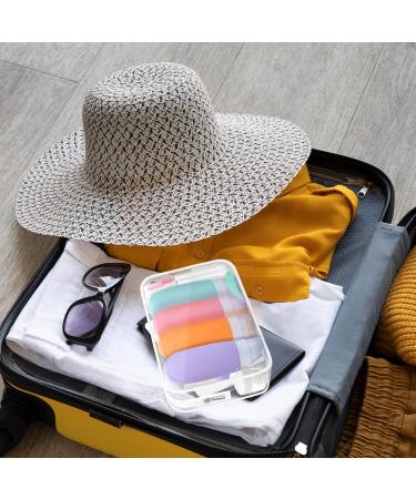 Etopgo Silicone Travel Bottles Set - 16 TSA Approved Multicolor Fillable Containers for Shampoo Lotion & More | Travel Size Essentials - Buy Online on SooperMarket.com