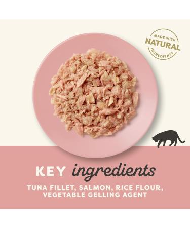 Applaws Natural Wet Adult Cat Food - Tuna Fillet & Salmon in Jelly 70g Can (Pack of 24) | Premium Cat Nutrition - Buy Online on SooperMarket.com