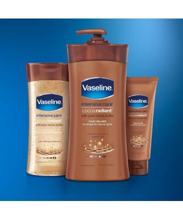 Vaseline Intensive Care Cocoa Radiant Body Lotion - 20.3 oz | Moisturizing & Nourishing Skincare | International Shipping Available - Buy Online on SooperMarket.com
