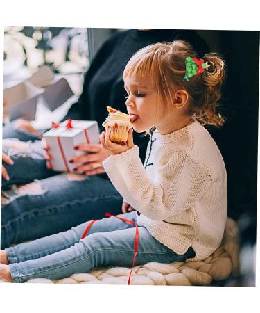 ABOOFAN 2 Pairs Christmas Tree Barrette Christmas Tree Hair Clips Kids Tiara Mini Santa Hats Christmas Hair Clip Hair Barrettes for Girls Mini Tiara Xmas Hairpin Baby Iron Antlers Filler - Buy Online on SooperMarket.com