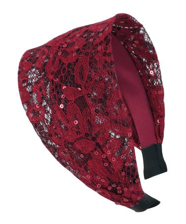 axy HR14A headband SERIE 14A Hair band -Vintage - Beautiful headband red