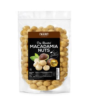 Oven Dry Roasted Macadamia Nuts with Sea Salt-24 oz (1.5 lb) | Fancy Whole | No Oil | No PPO | Made from 100% Natural Macadamia Nuts 1.5 Pounds