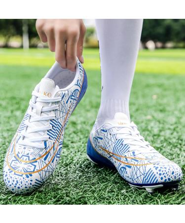CSGKAG Men's Soccer Training Shoes - Professional Stollen Spikes for Artificial Turf - Outdoor Football Shoes Size 45 EU - Premium Performance - Buy Online on SooperMarket.com