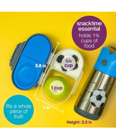 B.box Snack Box - Snack Tank in Lilac Pop | International Shipping Available - Buy Online on SooperMarket.com