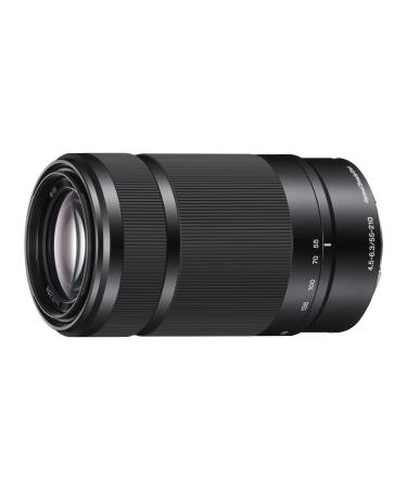 Sony E 55-210mm F4.5-6.3 Lens for Sony E-Mount Cameras (Black)