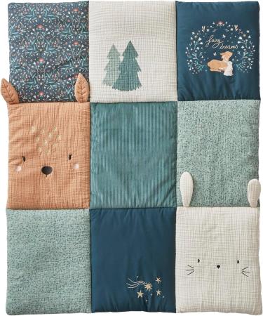Vertbaudet Magic Forest Baby Play Mat | Oeko-Tex Green 75x100 cm | International Shipping - Buy Online on SooperMarket.com
