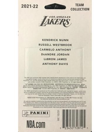 Los Angeles Lakers 2021-2022 Hoops Team Set with LeBron James - Factory Sealed - Buy Online on SooperMarket.com