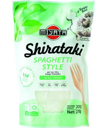 MIYATA - Shirataki Konjak Spaghetti Form - 270g / ATG 200g 200 g (1Pack)