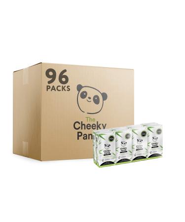 The Cheeky Panda handkerchiefs made of bamboo |Large pack with 96 packs (10 handkerchiefs p Pack) |Hypoallergenes environmentally friendly super soft strong and sustainable 96 pieces (1 pack)