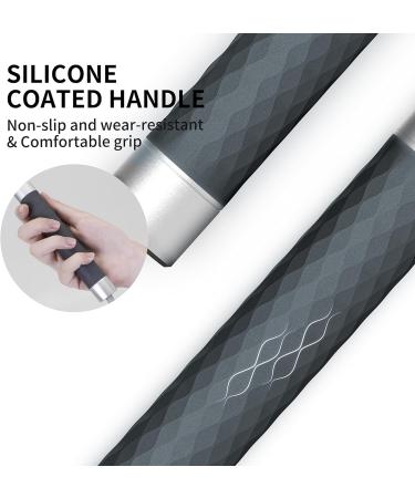 Proiron Universal Spring Jump Rope - Anti-Slip Handles Adjustable Fitness & Weight Loss for Adults & Kids - Black - Buy Online on SooperMarket.com