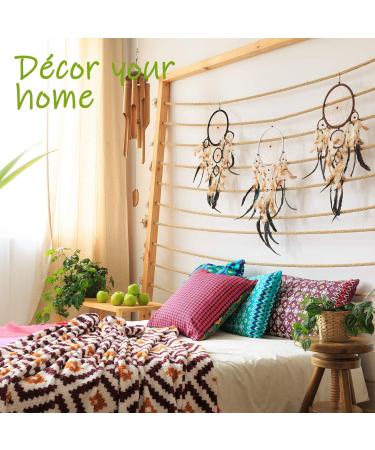Metal Dream Catcher Rings Set - 24 Pieces in Gold (3.5/5/7.5/10/12/16 cm) - Ideal for Wreaths and Macrame Projects - Buy Online on SooperMarket.com
