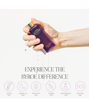 Byroe Purple Tea Body Oil - Moisturizing Almond Oil & BHA for Dry Skin | Lavender Jasmine Scent | Vegan & Fast Absorbing - 65 ML - Buy Online on SooperMarket.com