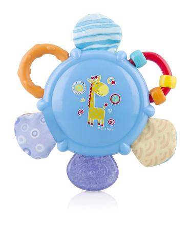 Nuby Look-at-Me Mirror Teether Toy - Colorful and Safe for Babies | CMV Variants Available - Buy Online on SooperMarket.com