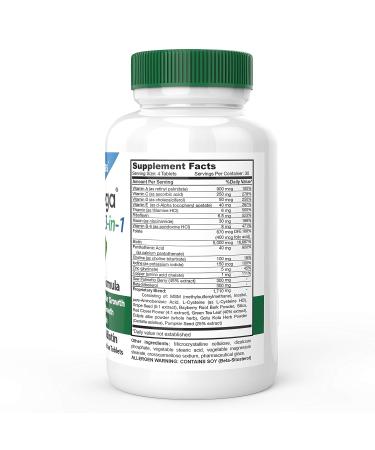 DrFormulas HairOmega 3-in-1 Hair Growth Vitamins with DHT Blocker and Biotin | Hair Loss Supplement for Women & Men | 120 Pills - Buy Online on SooperMarket.com