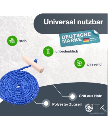 Buy TK Group Timo Klingler Sportyfits 1.50m Sledge Rope for Winter Tobogganing - 1x Blue | International Shipping Available - Buy Online on SooperMarket.com