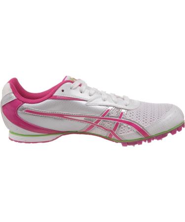 ASICS Women's Hyper-Rocketgirl 5 Track & Field Shoe 9.5 - White/Fuchsia/Green - Buy Online on SooperMarket.com