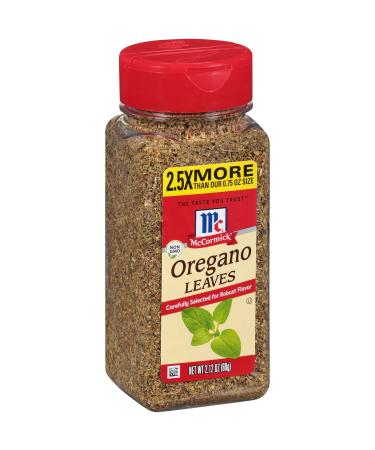 McCormick Oregano Leaves, 2.12 oz 2.12 Ounce (Pack of 1)