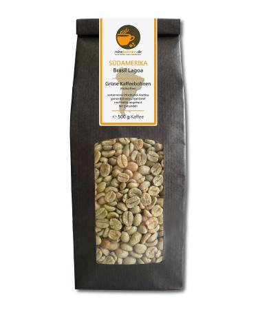 Green Coffee Beans Brazil Lagoa (raw Coffee Beans 500g) Coffee 500g
