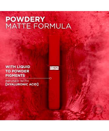 L'Or al Paris 560 Pay Day Liquid Lipstick | Intense Color | Matte Formula with Hyaluronic Acid | Transfer-Resistant - Buy Online on SooperMarket.com
