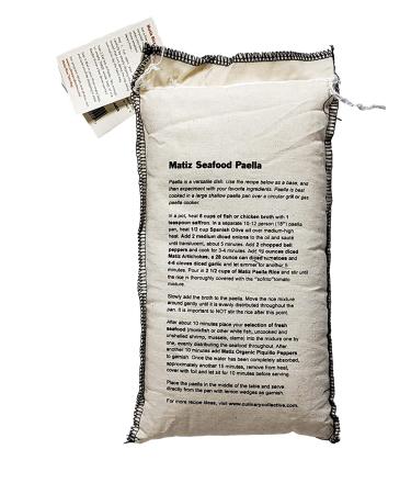 Matiz Valenciano Paella Rice 2.2 lbs - Traditional Spanish Medium-Grain | Ideal for Risotto, Paella, Seafood Dishes | Natural Flavor | Soy & Gluten Free - Buy Online on SooperMarket.com