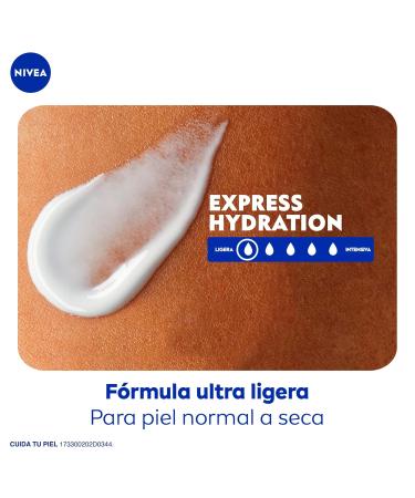 Nivea Body Milk Cream - Express Hydration for All Skin Types | International Shipping Available - Buy Online on SooperMarket.com