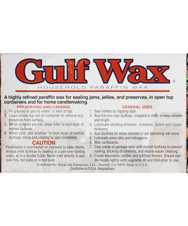 GULFWAX PARAFFIN - Royal Oak 203-060-005 Household Paraffin Wax - Buy Online on SooperMarket.com