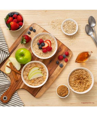 Quaker Maple & Brown Sugar Flavour Instant Oatmeal Multi-Pack 8 Packets 344g (Pack of 12) - Buy Online on SooperMarket.com