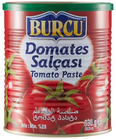 Burcu Tomato ark Tomato Paste 28-30% - Domates Salcasi 830g