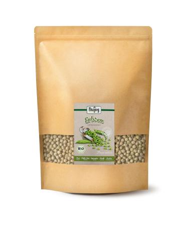 Biojoy ORGANIC green peas (2.5 kg) dried and whole without additives 2.5 kg (1 pack)