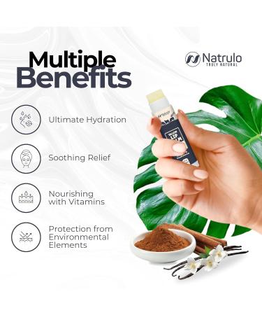 Beef Tallow Lip Balm | Natural Hydrating Chapstick | Grass-Fed Bison Tallow Moisturizer | Soothes Chapped Lips & Sensitive Skin | Made in the USA - Buy Online on SooperMarket.com