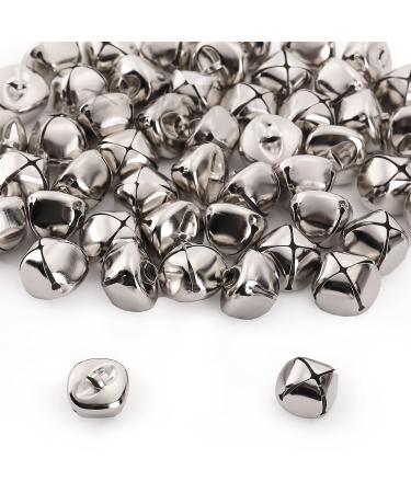Mr. Pen- Jingle Bells, 1 Inch, Silver, 50 Pack, Jingle Bells for Crafts, Craft Bells, Jingle Bells Bulk, Silver Jingle Bells, Bells for Wreaths, 1 inch Jingle Bells.