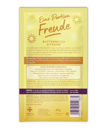 Tetesept T: Joyful Bathing Crystals - Buttermilk & Lemon - 10 Pack (10 x 60g) - International Shipping Available - Buy Online on SooperMarket.com