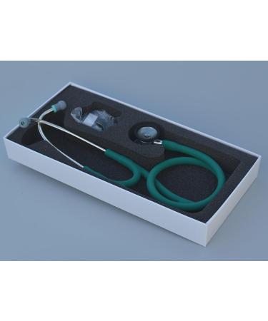 Bell Stethoscope - Professional Dual Head Cardiology & Diagnostic Stethoscope for Doctors & Nurses | K771 Green - Includes Accessories - Buy Online on SooperMarket.com