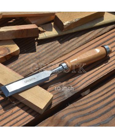 GREBSTK 4 Piece Wood Chisel Set Sturdy CR-V Steel Chisel Beech Handle Woodworking Tools with Oxford Bag 2chisel - Buy Online on SooperMarket.com