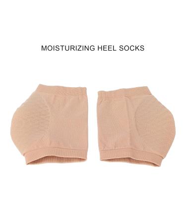 Skin-Friendly Heel Socks - Toe-Free Spa Socks for Cracked Heels | Perfect for High Heels & Long Stands - Buy Online on SooperMarket.com