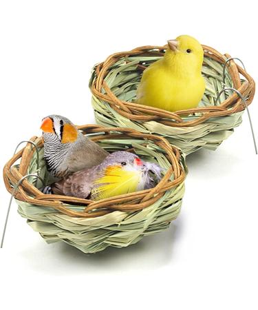 SunGrow Birds Nest for Finch, Canary, Pigeon, Parakeet - Encourages Courtship, Breeding, Nesting - Buy Online on SooperMarket.com