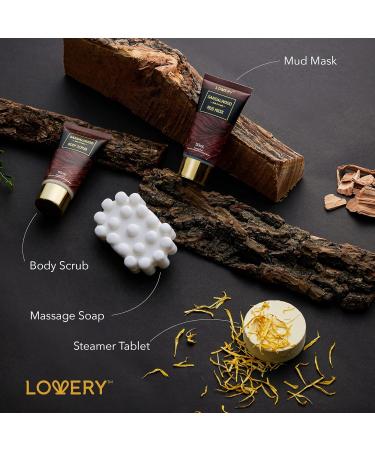Men's 14Pc Sandalwood Bath Gift Set | Self Care Kit & Relaxing Grooming Basket - Perfect Gift for Dad Boyfriend Husband & Birthdays - Buy Online on SooperMarket.com