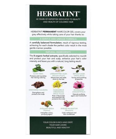 Herbatint Permanent Haircolor Gel 5N Light Chestnut 4.56 Fl Oz - Pack of 1 - Buy Online on SooperMarket.com