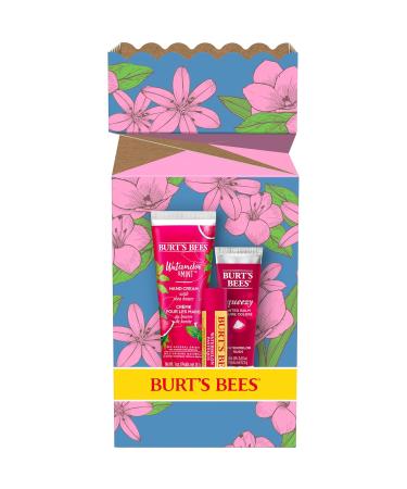 Burt's Bees Watermelon Gift Set - Limited Edition Hand Cream & Lip Balm | You're One in a Melon - Buy Online on SooperMarket.com