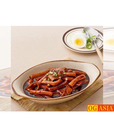 Topokki Rice Cake 3-Pack - Jjajang Korean Instant Rice Cake Pouch (3x120g) - Tteokbokki Black Beans from OG Asia - Buy Online on SooperMarket.com