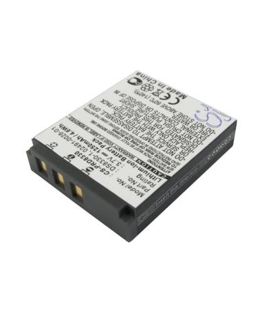 Replacement Battery Compatible with Maginon DC-8300 DC-8600 DC-X DC-XZ6 Part Number: 02491-0028-01 1250mAh/3.7V