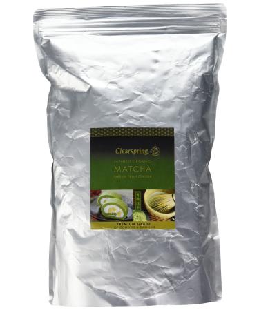 Clearspring Organic Japanese Matcha Green Tea Powder - Premium Grade 1kg Matcha 1 kg (Pack of 1)